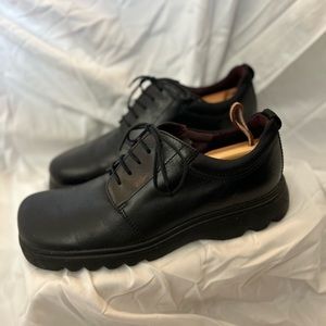Gently warn men’s black Ecco shoes size 10.5